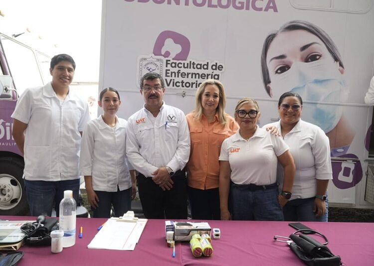 Participa la UAT en brigadas asistenciales del DIF Tamaulipas en Abasolo