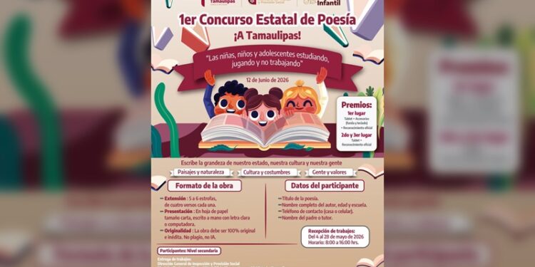 Prepara STPS concurso estatal de poesía