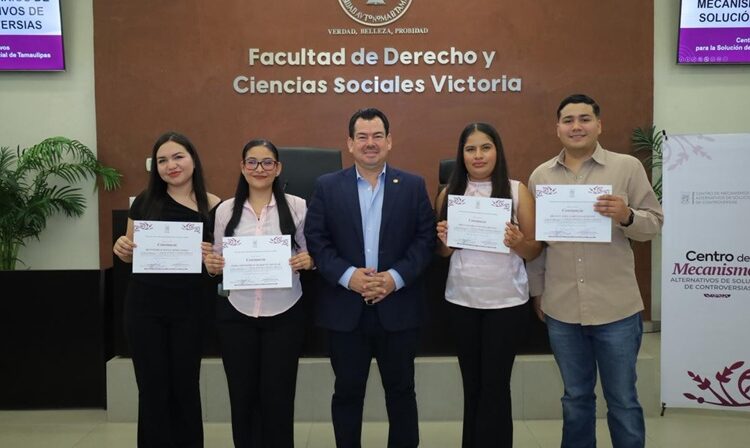 Preparan FDCSV-UAT y Poder Judicial a futuros abogados en solución pacífica de conflictos
