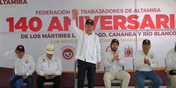 Refrenda Armando Martínez compromiso con el sector obrero
