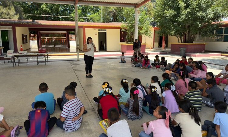 Refuerza SIPINNA Tamaulipas acciones de promoción de derechos y salud mental en Palmillas