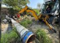 Repara COMAPA Altamira líneas de conducción y fugas de agua en diferentes sectores