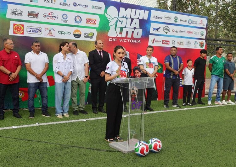 Rueda el balón en el ‘Mundialito DIF Victoria 2026’