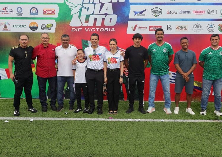 Rueda el balón en el ‘Mundialito DIF Victoria 2026’