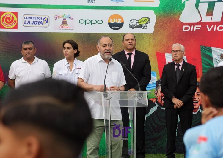 Rueda el balón en el ‘Mundialito DIF Victoria 2026’