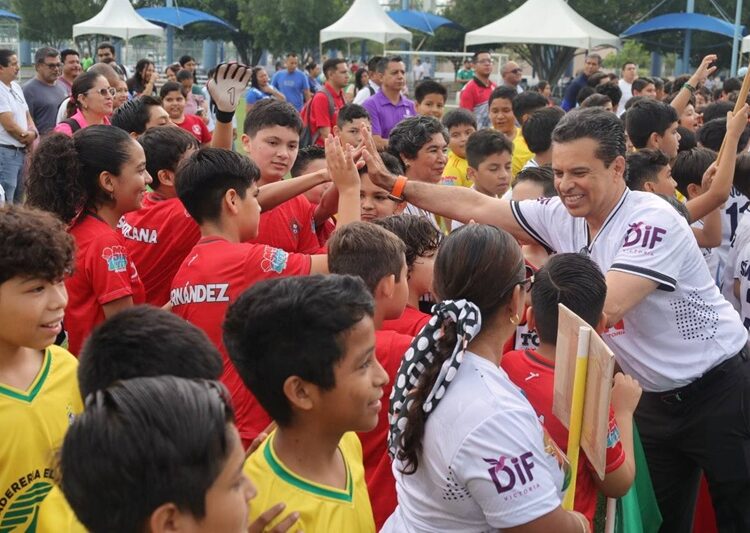Rueda el balón en el ‘Mundialito DIF Victoria 2026’