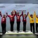 Tamaulipas “se llena” de oro en el tiro con arco femenil de la Olimpiada Nacional