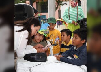 Traslada Blanca Guzmán Hinojosa alegría a niños del Repecho