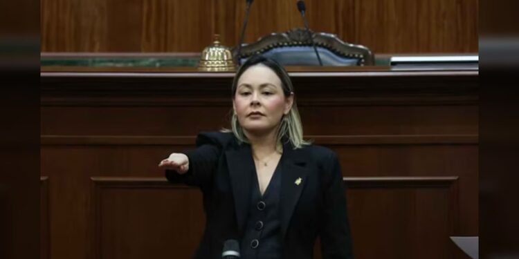 Yeraldine Bonilla Valverde, es ya ‘gobernadora’ interina de ‘Sinaloa’