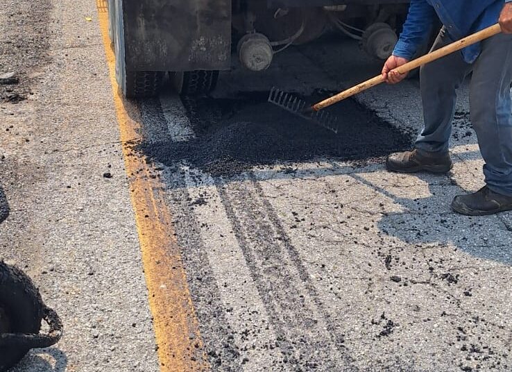 Rehabilita Armando Martínez corredor urbano tras recientes lluvias