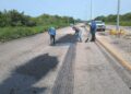 Rehabilita Armando Martínez corredor urbano tras recientes lluvias