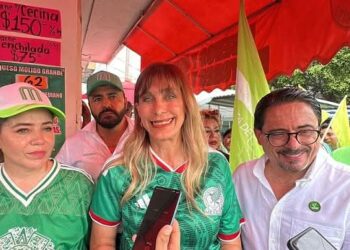 Pide Maki Ortiz cerrar filas y no dejar a entrar a quienes pactan con el crimen, ni a huachicoleros en el 2027