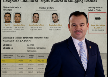 Empresa del panista Llanas Alba en la lista de OFAC por tráfico internacional de drogas y terrorismo global