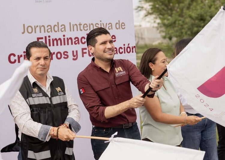 Beto Granados da banderazo de arranque a ‘Jornada Intensiva de Eliminación de Criaderos y Fumigación’