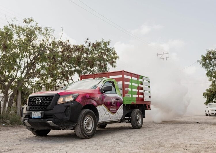 Beto Granados da banderazo de arranque a ‘Jornada Intensiva de Eliminación de Criaderos y Fumigación’