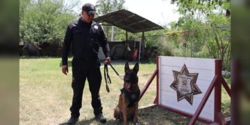 Binomios K-9 de la Guardia Estatal fortalecen la seguridad y la cercanía con la ciudadanía