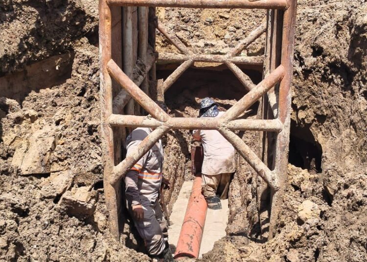 COMAPA Altamira repara y amplía líneas de drenaje en diferentes sectores