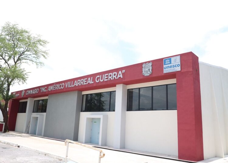 Con infraestructura deportiva, gobierno de Américo fortalece educación en Tamaulipas