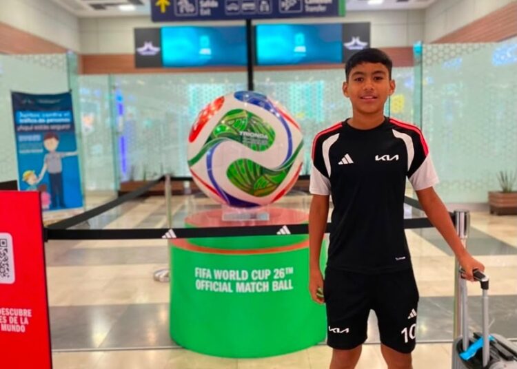 Conquistan estudiantes de Tamaulipas un lugar en la inauguración de la Copa Mundial de la FIFA 2026