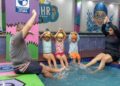Continúan niños de la Casa Hogar del Niño Matamorense con sus clases de natación
