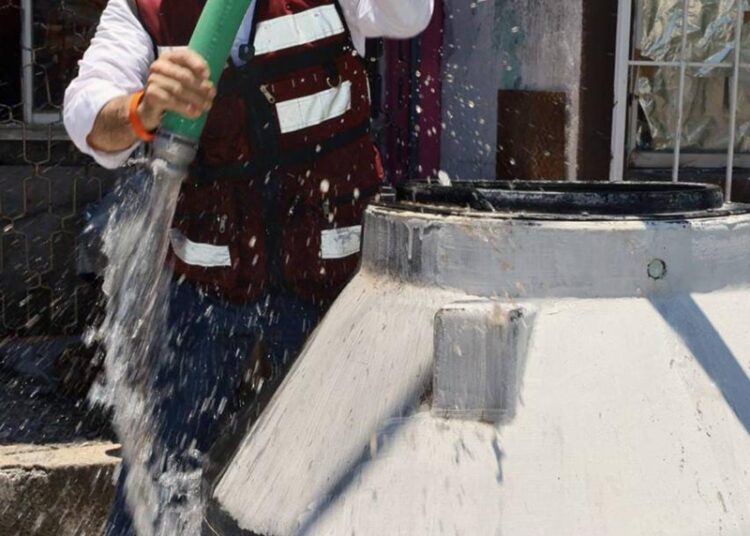 Encabeza Gattás operativo ‘emergente de abasto de agua’ en Victoria