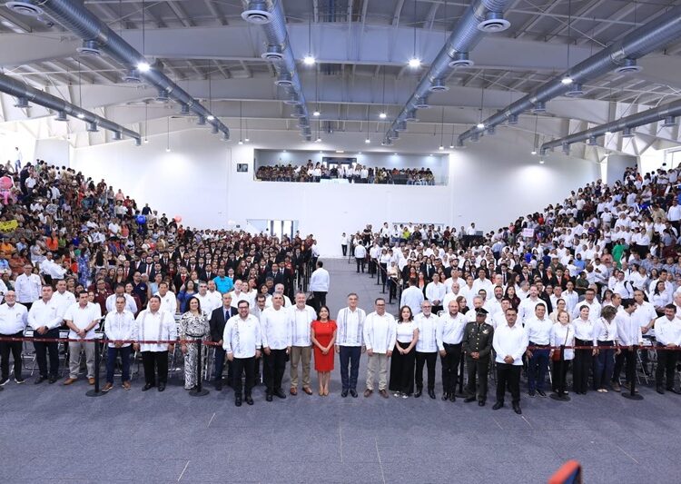 Entrega Américo gimnasio-auditorio al Tec Victoria; inversión fue de 84 mdp