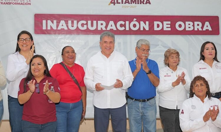 Entrega Armando Martínez pavimentación de vialidades en Monte Alto