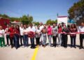 Gobierno de Carmen Lilia beneficia a familias de Los Olivos 1 y 2 con vialidades renovadas