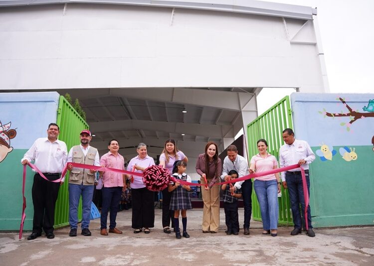 Gobierno de Carmen Lilia transforma escuelas de educación básica con inversión en infraestructura