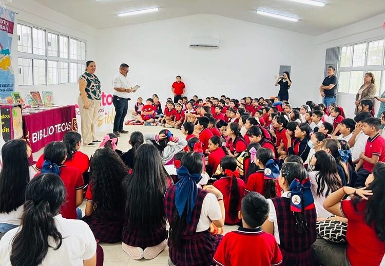 Gobierno de NLD fortalece el fomento a la lectura con el programa ‘Biblioteca Itinerante’