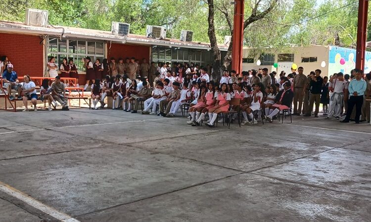 IMJUVE promueve la paz y la prevención de adicciones entre estudiantes de la Secundaria No. 4