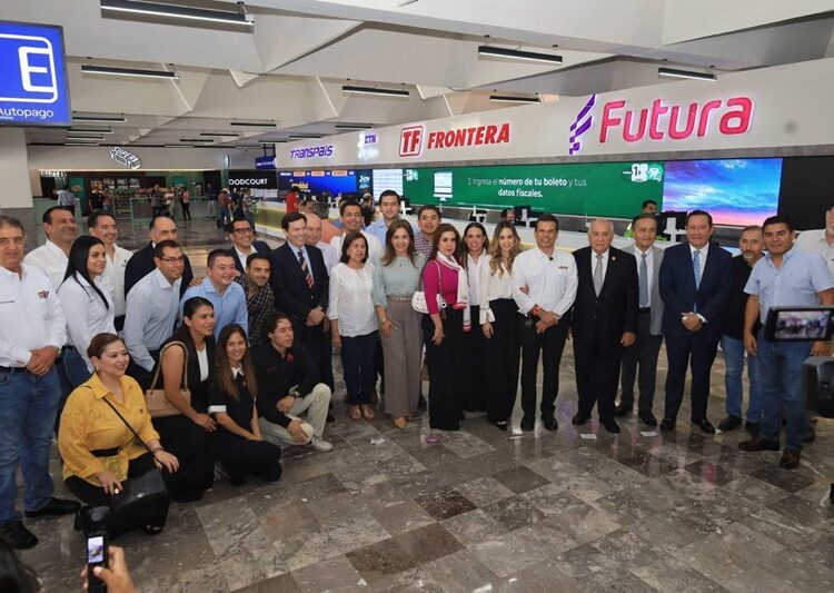 Inaugura Lalo Gattás moderna y funcional Central de Autobuses de Victoria