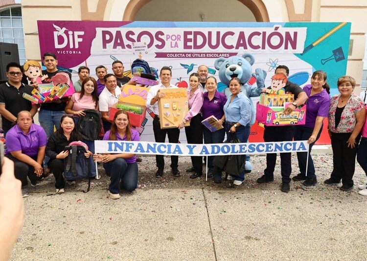 Inicia DIF Victoria quinta edición ‘Pasos por la Educación’