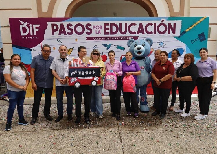 Inicia DIF Victoria quinta edición ‘Pasos por la Educación’