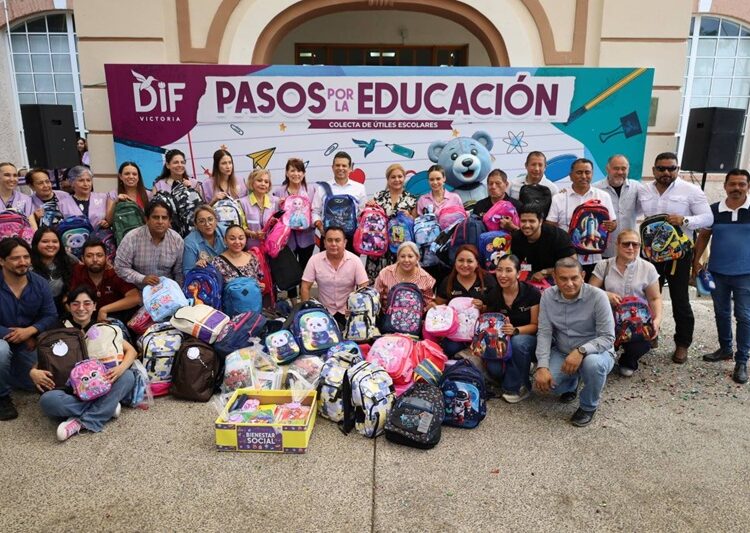 Inicia DIF Victoria quinta edición ‘Pasos por la Educación’