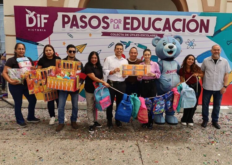 Inicia DIF Victoria quinta edición ‘Pasos por la Educación’