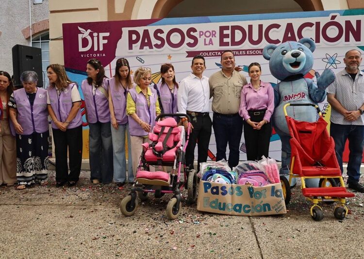 Inicia DIF Victoria quinta edición ‘Pasos por la Educación’