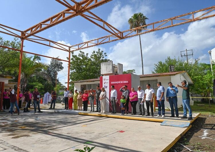 Inicia Municipio construcción de techumbre en ‘Jardín de Niños’