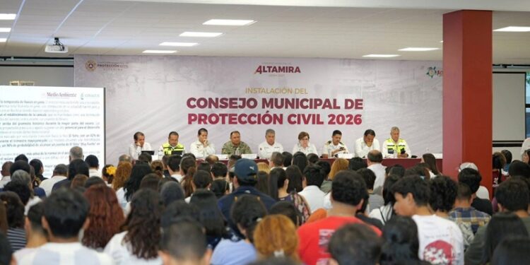 Instala Armando Martínez el Consejo Municipal de Protección Civil 2026