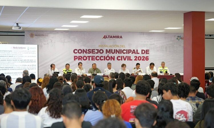 Instala Armando Martínez el Consejo Municipal de Protección Civil 2026