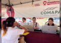 Invita COMAPA a vecinos de la INFONAVIT a aprovechar descuentos y trámites