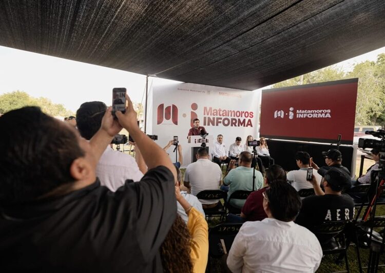 “Matamoros Informa”: Avances en programas, obras y acciones que transforman la ciudad