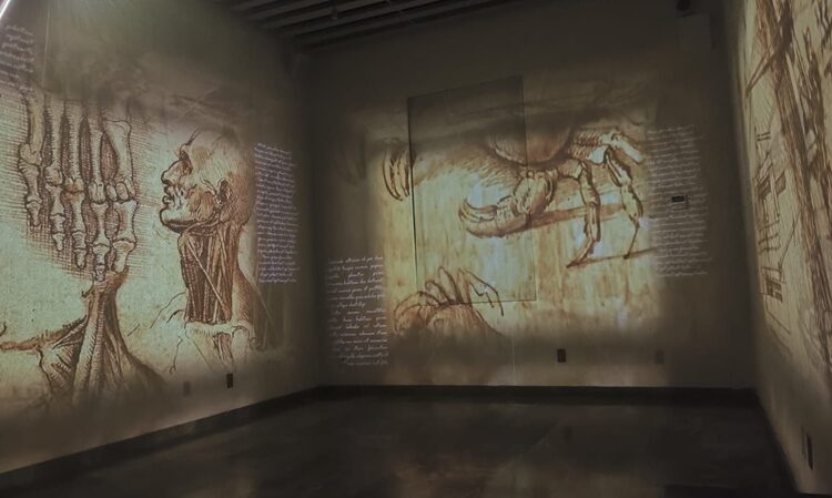 Presentarán exposición digital inmersiva en BARCO, sobre Leonardo da Vinci