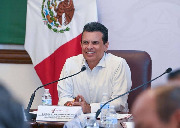 Preside Lalo Gattás Consejo de PC para reforzar estrategias por intensas lluvias