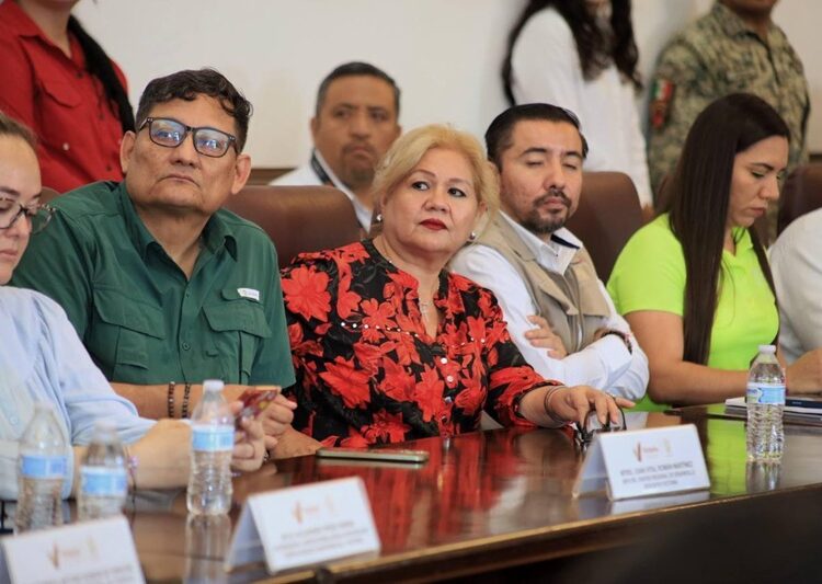 Preside Lalo Gattás Consejo de PC para reforzar estrategias por intensas lluvias