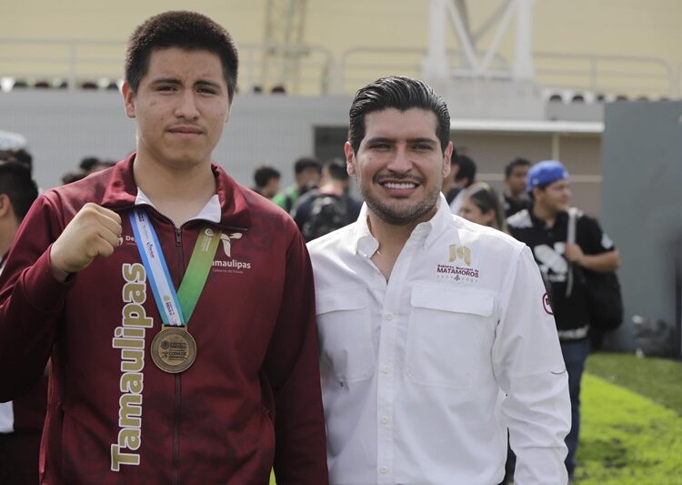 Reconoce Beto Granados a atletas matamorenses por destacada participación en Olimpiada Nacional CONADE