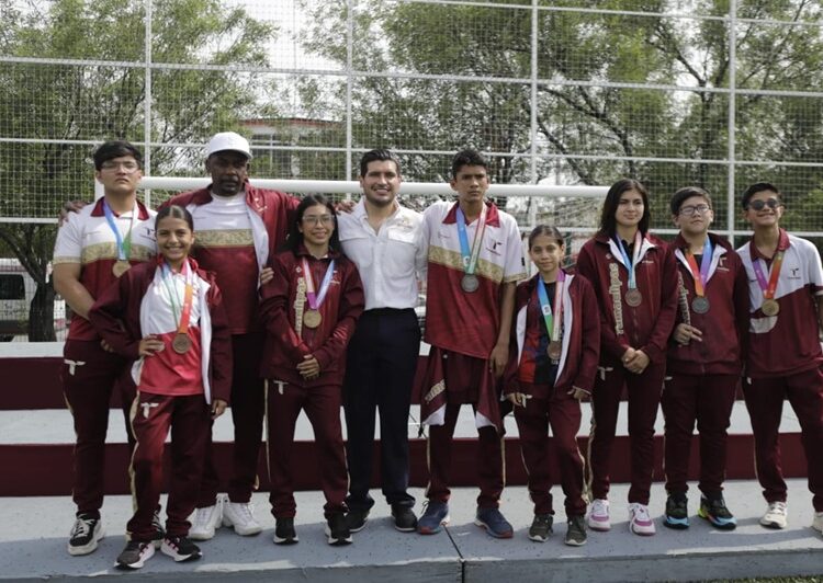 Reconoce Beto Granados a atletas matamorenses por destacada participación en Olimpiada Nacional CONADE