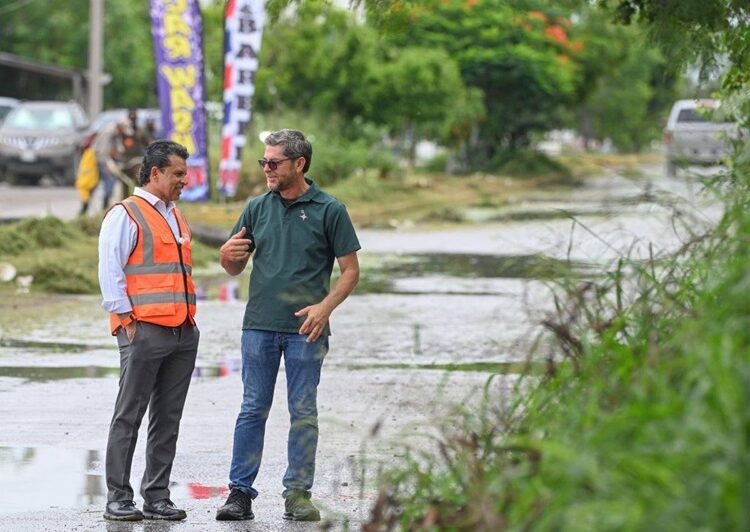 Recorre y supervisa Lalo Gattás operativo de limpieza en puntos de recolección de basura