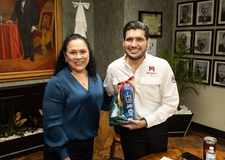 Refuerza Beto Granados coordinación con el Tecnológico de Matamoros