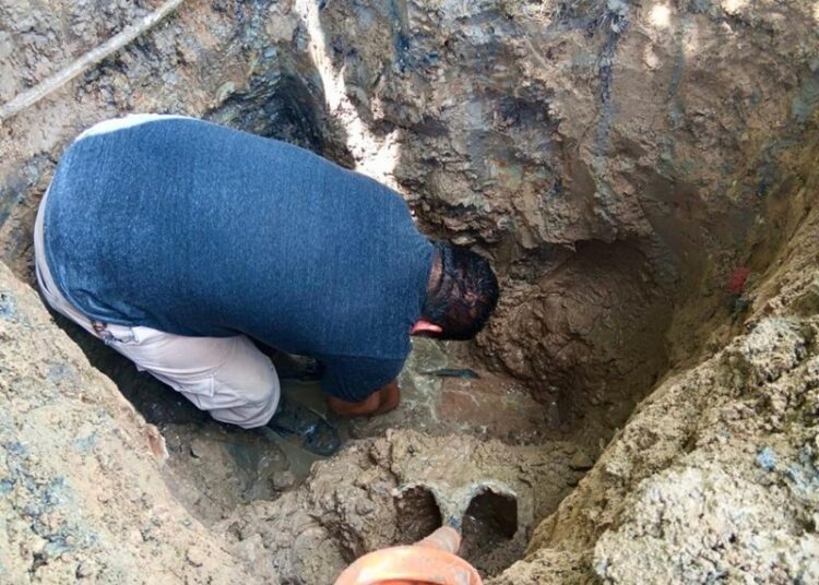 Repara COMAPA Altamira fugas de agua en zona urbana y área rural